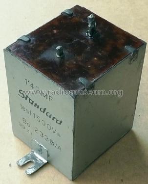 Elektrolyt Capacitor Bö ... series; Standard; Budapest (ID = 1252416) Radio part