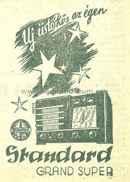 Grand Super 855; Standard; Budapest (ID = 1924158) Radio