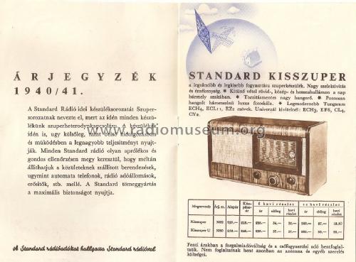 Kisszuper 3022; Standard; Budapest (ID = 1510420) Radio