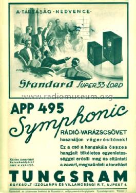 Super 33 ; Standard; Budapest (ID = 2595551) Radio