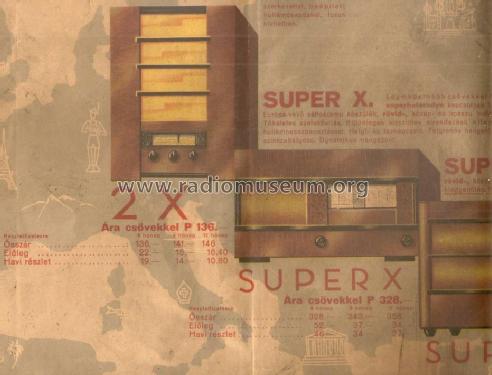 Szuper X; Standard; Budapest (ID = 1589253) Radio