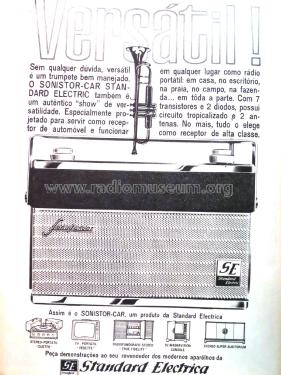 Sonistor-car ; Standard Eléctrica S (ID = 2672594) Car Radio