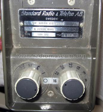 VHF Radio Telephone STR15 ITT Marine; Standard Radio & (ID = 970994) Commercial TRX