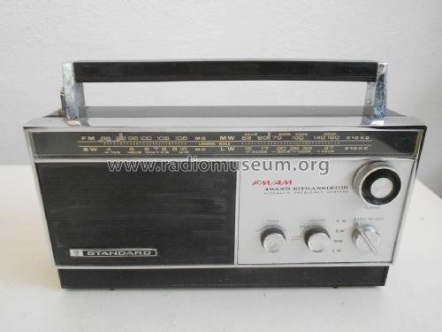 4 Band 10 Transistor Radio SR-J802FL; Standard Radio Corp. (ID = 2165582) Radio