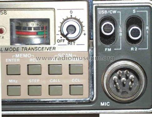 2m All Mode Transceiver C58, C58E; Standard Radio Corp. (ID = 1443735) Amat TRX