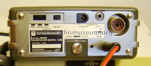 2m All Mode Transceiver C58, C58E; Standard Radio Corp. (ID = 2716006) Amat TRX