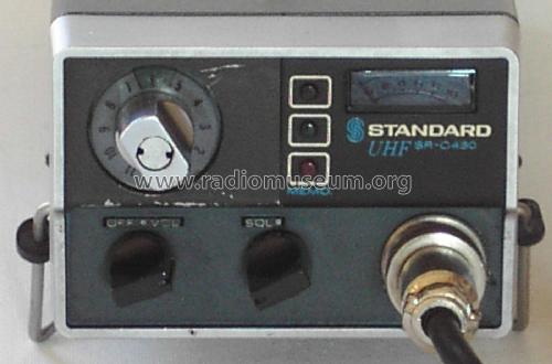 Mobil-UHF-FM-Transceiver SR-C430; Standard Radio Corp. (ID = 1905334) Amat TRX