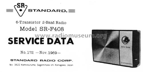 Solid State SR-F 408; Standard Radio Corp. (ID = 2946971) Radio