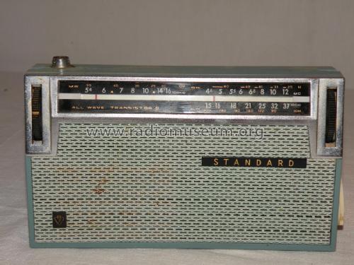All Wave Transistor 8 SR-H105L; Standard Radio Corp. (ID = 2430656) Radio