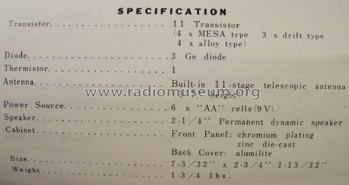 SR-K17X; Standard Radio Corp. (ID = 1744431) CB-Funk