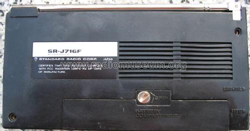 Transistor 10 SR-J716F; Standard Radio Corp. (ID = 1733149) Radio