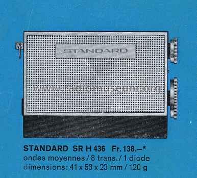 Micronic Ruby SR-H436; Standard Radio Corp. (ID = 188549) Radio