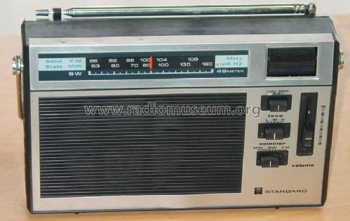 11 Transistor Solid State FM/MW/SW SR-RK522FS; Standard Radio Corp. (ID = 94703) Radio