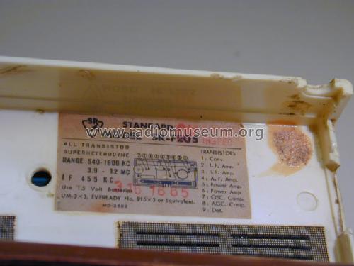 2 Band SR-F205; Standard Radio Corp. (ID = 617907) Radio
