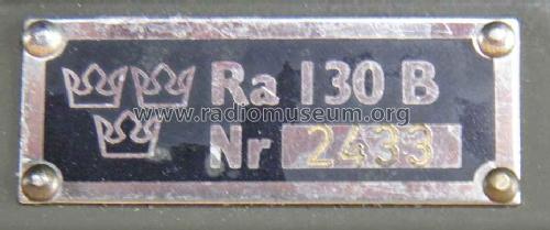 Radiostation Ra 130; Standard Radiofabrik (ID = 1726839) Commercial TRX