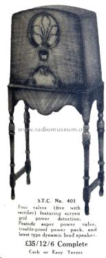 401 ; Standard Telephones (ID = 2405888) Radio