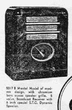 5017B Ch= 5017; Standard Telephones (ID = 2005309) Radio