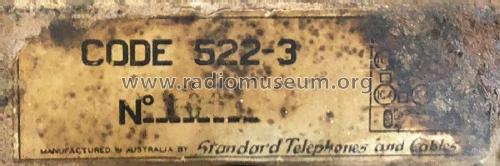 522B Ch= 522; Standard Telephones (ID = 2903082) Radio