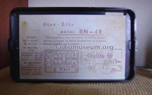 RN-4B ; Star-Lite (ID = 959456) Radio