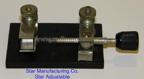 Adjustable Crystal Detector Stand ; Star Manufacturing (ID = 1193189) Radio part