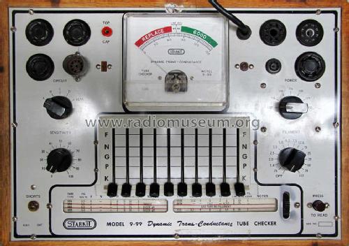 Starkit Dynamic Trans-Conductance Tube Checker 9-99; Stark Electronic (ID = 1469997) Equipment