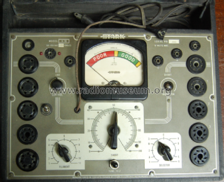 Tube Tester 9-55; Stark Electronic (ID = 2475380) Equipment