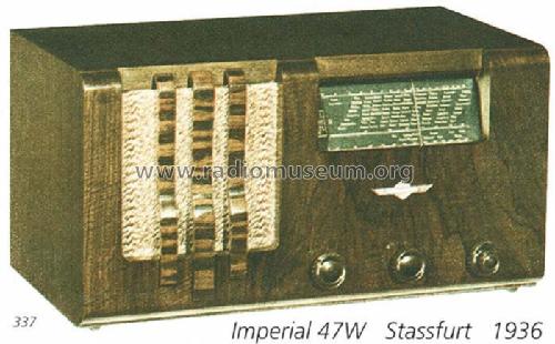 Imperial 47GW; Stassfurter Licht- (ID = 1024) Radio