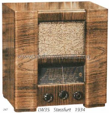 LW35; Stassfurter Licht- (ID = 1012) Radio