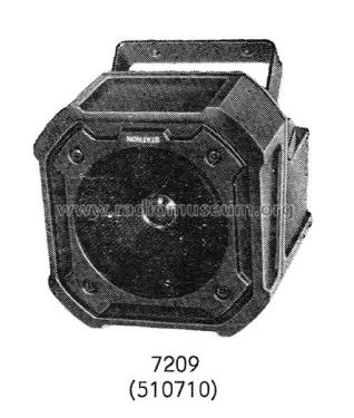Auto-Lautsprecherbox 7209; Statron, VEB Ostd.; (ID = 1931348) Speaker-P