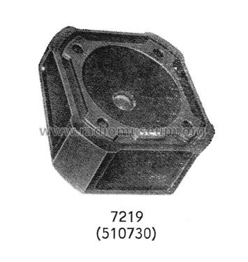 Auto-Einbaulautsprecher 7219; Statron, VEB Ostd.; (ID = 1931351) Altavoz-Au