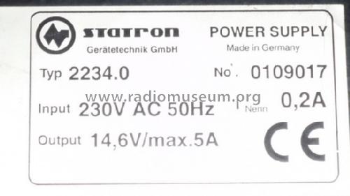 Automatic Charger 2234; Statron, VEB Ostd.; (ID = 965765) Strom-V