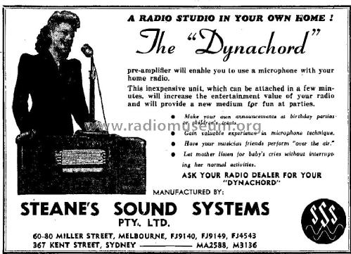 Dynachord ; Steane’s Sound (ID = 2337055) Ampl/Mixer