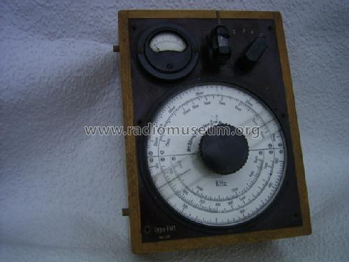 Absorptionsfrequenzmesser FM1; Steeg, Dr., & Reuter (ID = 159883) Equipment