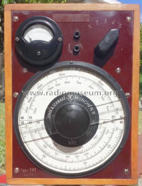 Absorptionsfrequenzmesser FM1; Steeg, Dr., & Reuter (ID = 1704344) Equipment