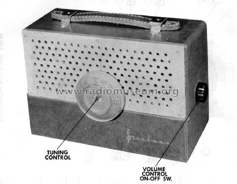 601 portable ; Steelman Phono & (ID = 980515) Radio