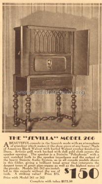 Sevilla Model 266; Steinite Radio Co., (ID = 1940122) Radio