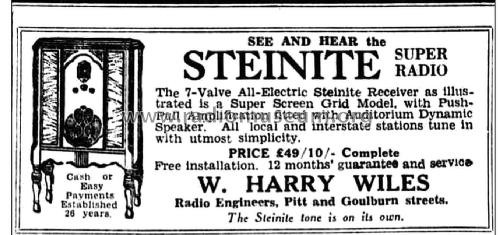 70 ; Steinite Radio Co., (ID = 2213972) Radio