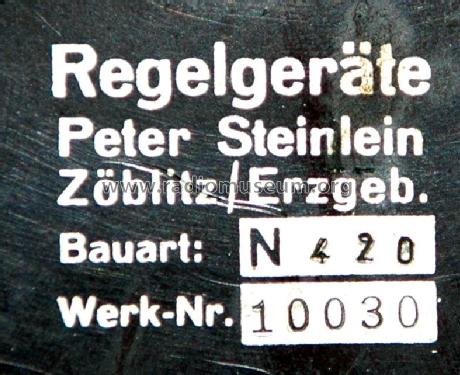 Regelgerät N420; Steinlein, Peter; (ID = 2093828) Power-S