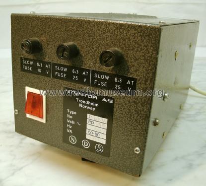 A-S L-6075 PD241; Stentor Radiofabrikk (ID = 1298393) Strom-V