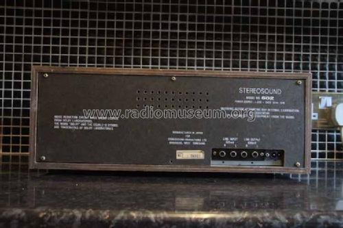 Stereo Cassette Player / Record Deck 602; Stereosound (ID = 1682498) Ton-Bild