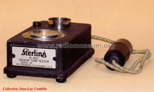 Vacuum Tube Tester R-401; Sterling Manuf. Co.; (ID = 562087) Equipment