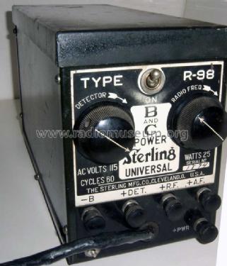 R-98 ; Sterling Manuf. Co.; (ID = 889277) Aliment.