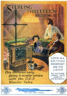 Threeflex R 1590; Sterling Telephone & (ID = 178594) Radio