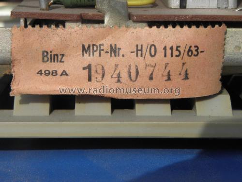 Binz 498; Stern-Radio (ID = 2374065) Radio