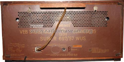 Sonneberg Consul 697/57WUS; Stern-Radio (ID = 950186) Radio