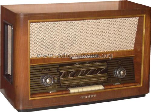 Sonra Erfurt 2 8118/58 GWU-3D; Stern-Radio (ID = 688785) Radio