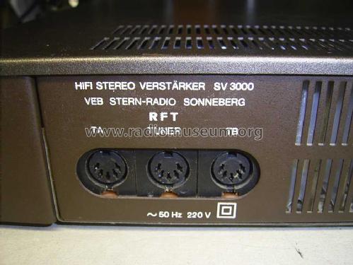 HIFI NF-Stereo Vollverstärker 1 SV3901; Stern-Radio (ID = 1874486) Verst/Mix