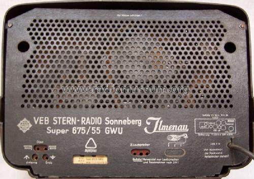 Ilmenau 675/55GWU; Stern-Radio (ID = 470807) Radio