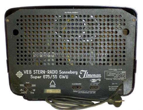 Ilmenau 675/55GWU; Stern-Radio (ID = 72614) Radio