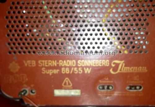 Ilmenau Super 66/55W; Stern-Radio (ID = 1411771) Radio